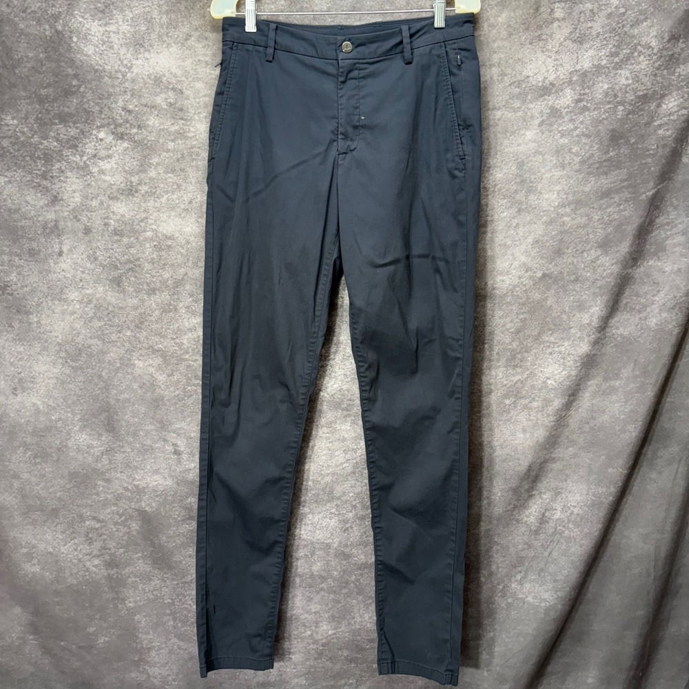 Birddogs Navy Blue Lined Chino Pants Mens 32x34 Slim Fit For Your Boomstick Golf